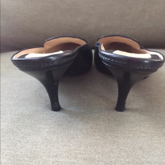 Cole Haan Kitten Heels With Buckle Detail - Picture 4 of 7
